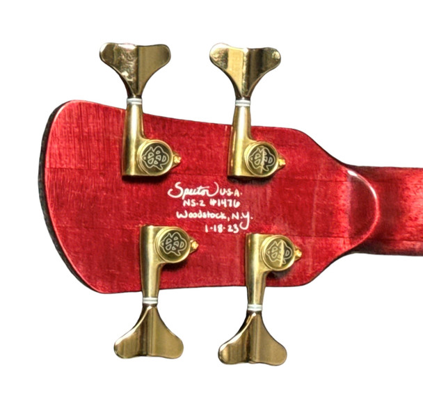 Spector USA NS-2, Black Cherry Gloss 4 String Bass At Bass Central