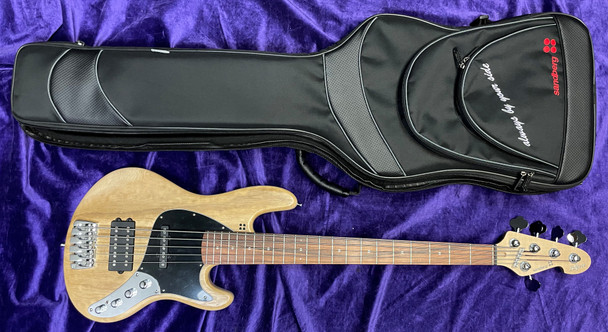 Sandberg TM-5 SuperLight, Natural 5 String Bass At Bass Central