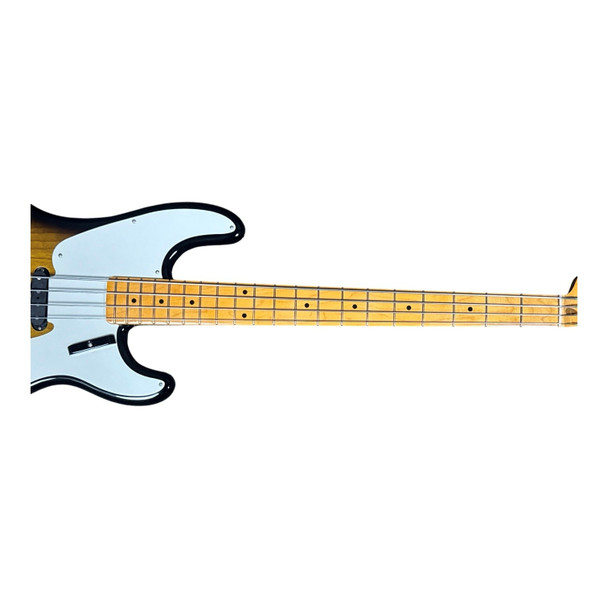 Fender AM. Vintage II '54 Precision Bass, 2TSB / Maple 4 String Bass At Bass Central