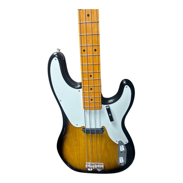 Fender AM. Vintage II '54 Precision Bass, 2TSB / Maple 4 String Bass At Bass Central