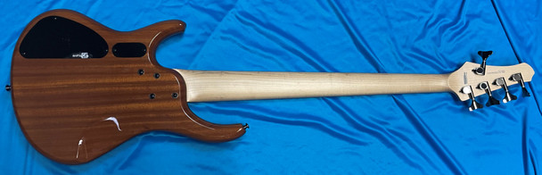 MTD Kingston Z-5 (V2), Natural Maple Burl  5 String Bass At Bass Central