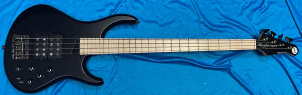 MTD Kingston Super 4 (V2), Matte Black  4 String Bass At Bass Central
