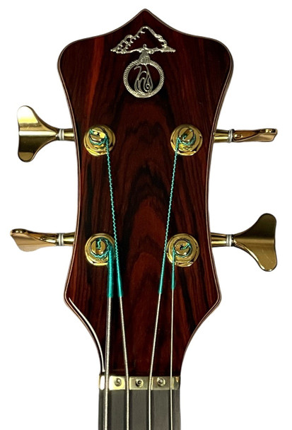 Alembic Mark King Deluxe 4, Cocobolo 4 String Bass At Bass Central