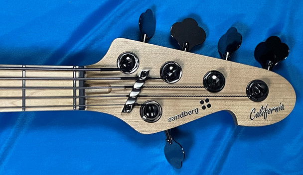 Sandberg Cal. Central 5, Dark Grey Gloss (Anthracite) 5 String Bass At Bass Central