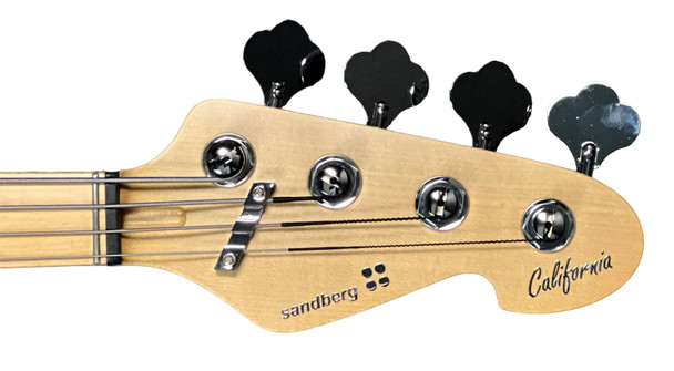 Sandberg California TM-4 SuperLight, Matte Black 4 String Bass At Bass Central