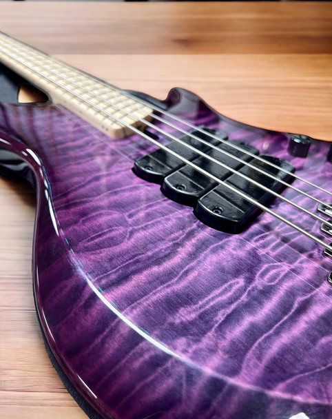 Dingwall Combustion Ultra Violet l3 Pickup 4 String Bass At Bass Central