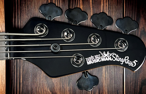 Ernie Ball Music Man StingRay 5 Special, Smoked Chrome / Ebony
