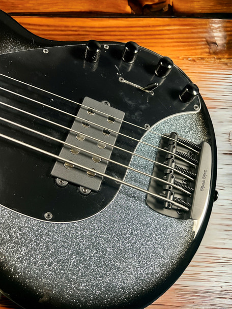 Ernie Ball Music Man StingRay 5 Special, Smoked Chrome / Ebony