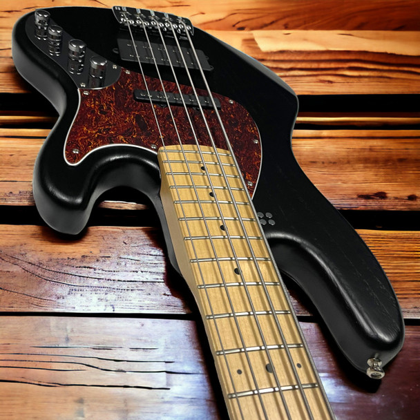 Sandberg California TM-5 SuperLight, Black Matte 4 String Bass At Bass Central