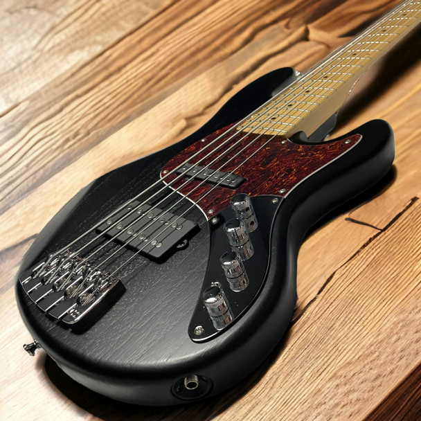 Sandberg California TM-5 SuperLight, Black Matte 4 String Bass At Bass Central