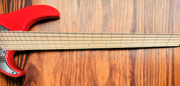Dingwall NG3 Fiesta Red 5 String Bass At Bass Central