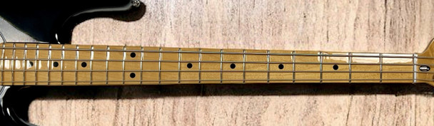 Ernie Ball Music Man StingRay 4 "70's Retro", Gloss Black / Maple *IN STOCK*