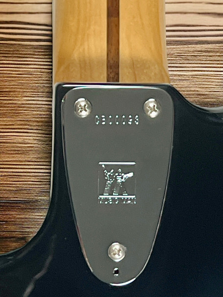 Ernie Ball Music Man StingRay 4 "70's Retro", Gloss Black / Maple *IN STOCK*