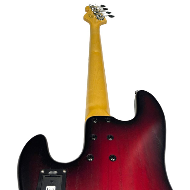Sandberg California TM-4 SuperLight, Redburst  Scale 4 String Bass At Bass Central