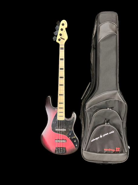Sandberg California TT4 Super Light Red Burst 4 String Bass At Bass Central