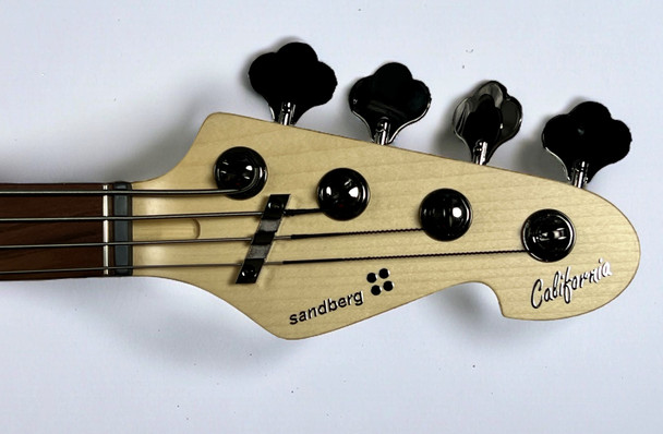 Sandberg California Central Plus Superlight Black 4 String Bass At Bass Central