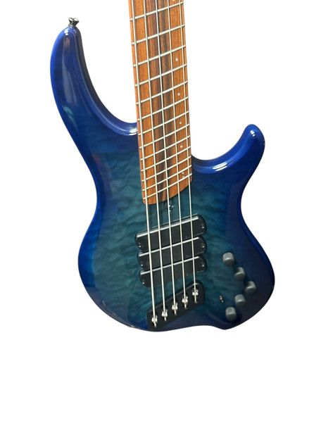Dingwall Combustion 5 (3 Pickup), Indigo Burst / Pau Ferro 5 String Bass At Bass Central