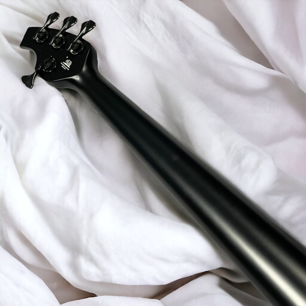 Ernie Ball Music Man Bongo 4 String HH, Stealth / Ebony