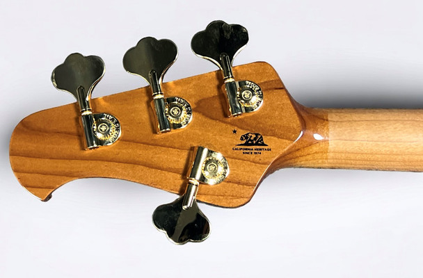 Ernie Ball Music Man Stingray 4 Special, Ocean Sparkle / Roasted Maple *IN STOCK