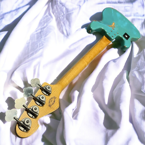Sandberg California TM4 Hardcore Aged Roquefort Blue 4 String Bass At Bass Central