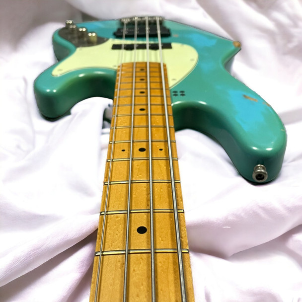 Sandberg California TM4 Hardcore Aged Roquefort Blue 4 String Bass At Bass Central