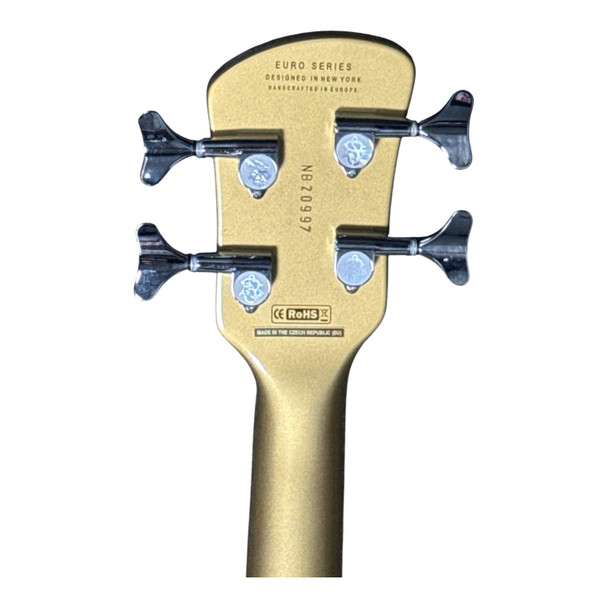 Spector Euro 4 Classic Gold/Rosewood  4 String Bass At Bass Central