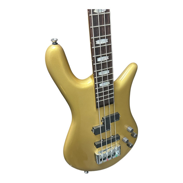 Spector Euro 4 Classic Gold/Rosewood  4 String Bass At Bass Central