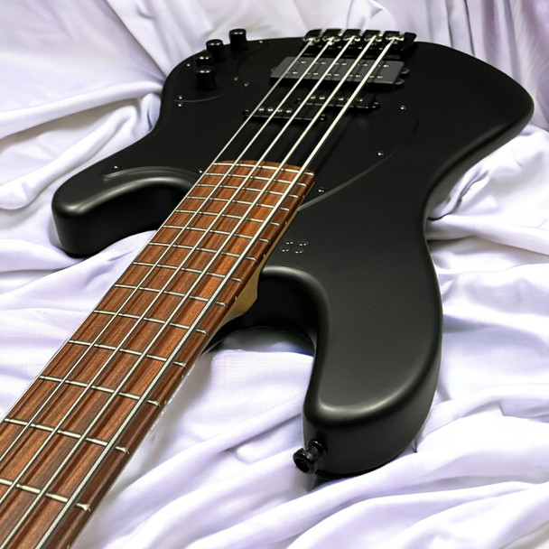 Sandberg California VM5 Nighthawk Black 5 String Bass At Bass Central