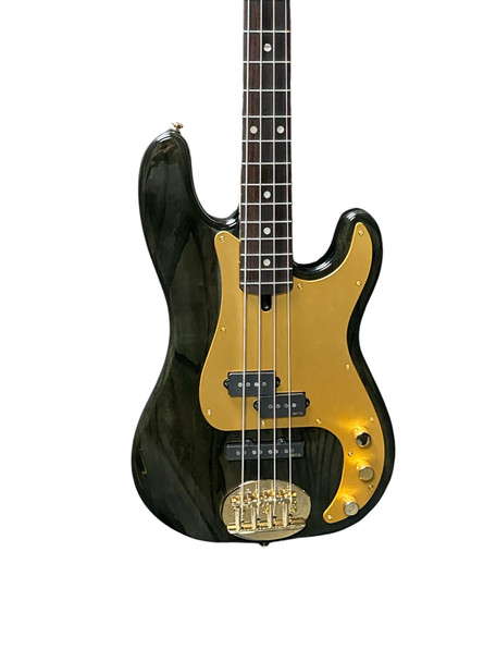 Lakland Skyline Geezer Butler. 44-64, Trans Black 4 String Bass At Bass Central