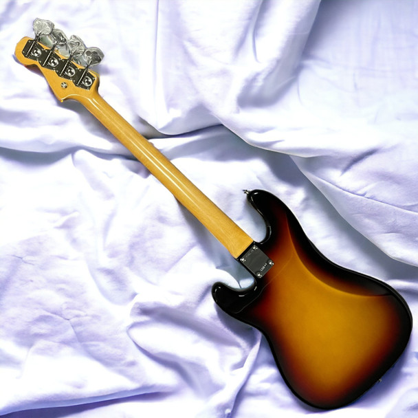 Fender AM Vintage II 1960 P-Bass, 3-Tone Sunburst w/ Rosewood 4 String Bass At Bass Central