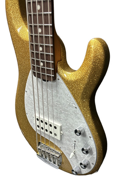 Ernie Ball Music Man StingRay 5 H Special, Genius Gold/ Rosewood *In Stock*