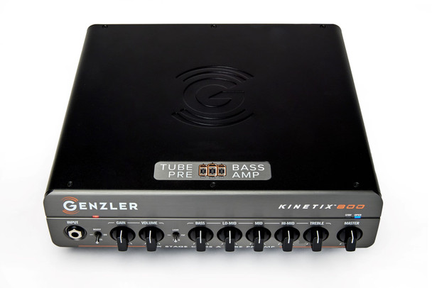 Genzler Kinetix - 800 Watt Bass Amplifier with Tube Preamp At Bass Central
