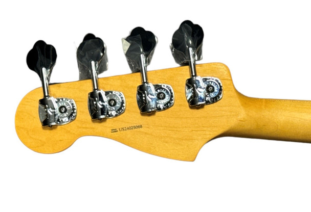 Fender AM Pro II Precision Bass, Dark Night / Rosewood 4 String Bass At Bass Central