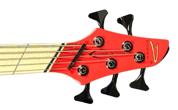 Dingwall NG3 Fiesta Red 5 String Bass At Bass Central