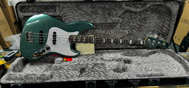 Fender Adam Clayton Sign. Jazz, Sherwood Green / Rosewood 4 String Bass At Bass Central