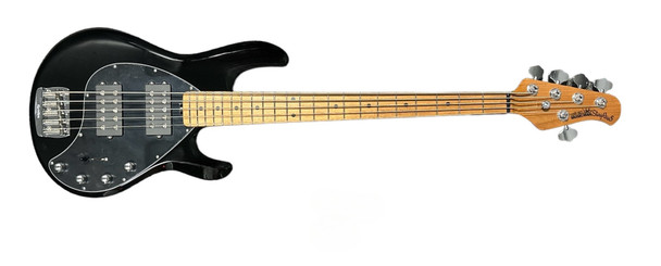 Ernie Ball Music Man StingRay 5 HH Special, Black Gloss / Roasted