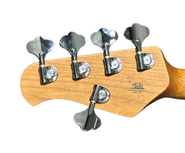 Ernie Ball Music Man StingRay 5 HH Special, Black Gloss / Roasted Maple/CHROME *IN STOCK*