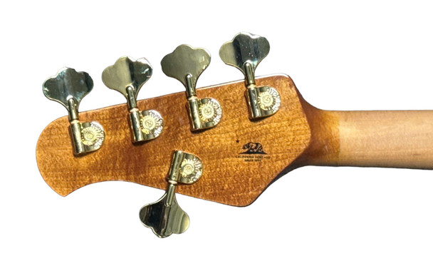 Ernie Ball Music Man StingRay 5 H Special, Ocean Sparkle 5 String Bass At Bass Central