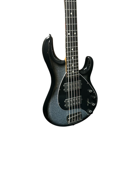Ernie Ball Music Man StingRay 5 HH Special, Smoked Chrome / Ebony *IN STOCK** LAST ONE AVAILABLE