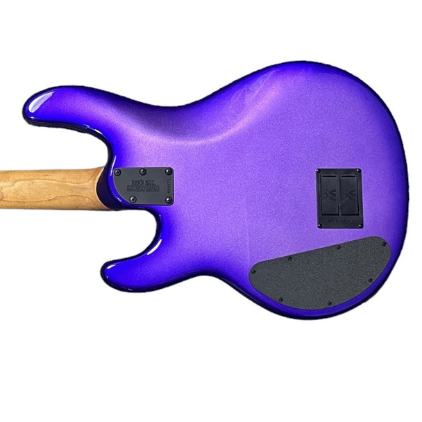 Ernie Ball Music Man StingRay 4 HH Special, Grape Crush/ Rosewood