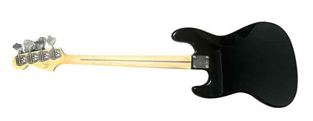 Fender USA Geddy Lee Jazz, Black Gloss w/ Maple 4 String Bass At Bass Central