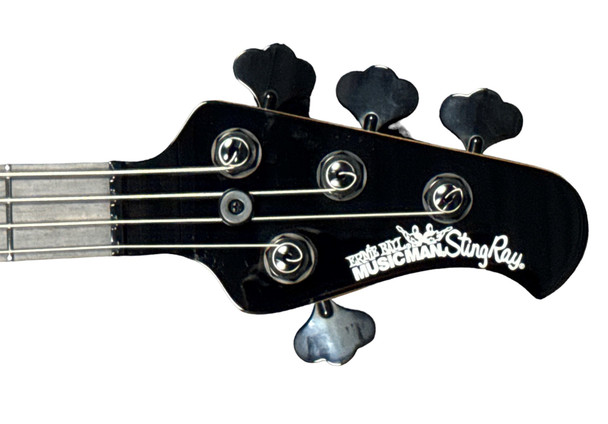 Ernie Ball Music Man StingRay 4 Special, Smoked Chrome 4 String Bass At Bass Central