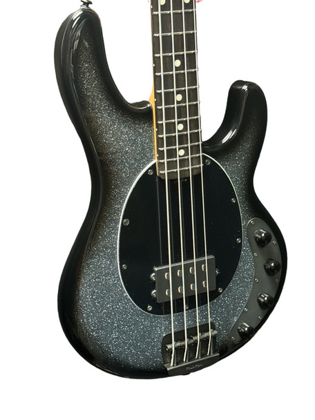 Ernie Ball Music Man StingRay 4 Special, Smoked Chrome 4 String Bass At Bass Central