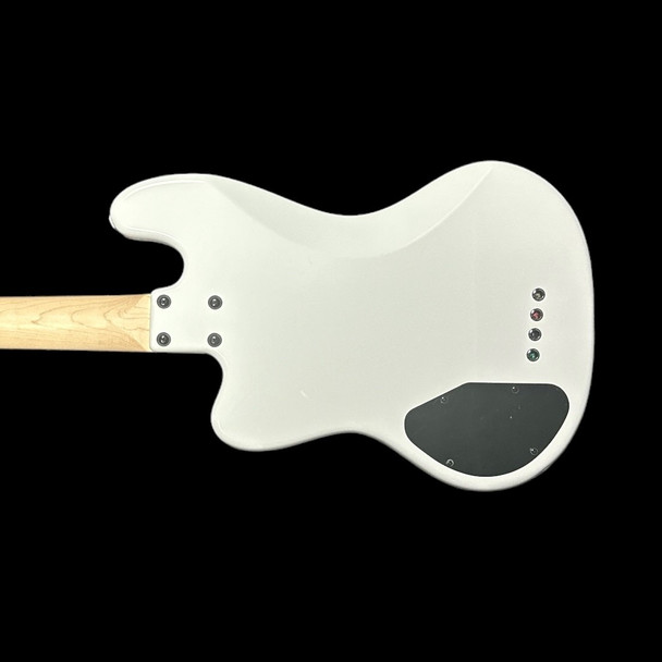 Lakland Skyline Decade Bass. White Gloss 4 String Bass At Bass Central