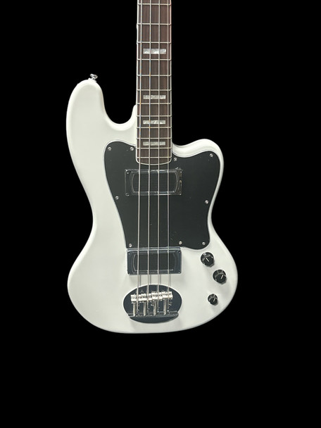 Lakland Skyline Decade Bass. White Gloss 4 String Bass At Bass Central