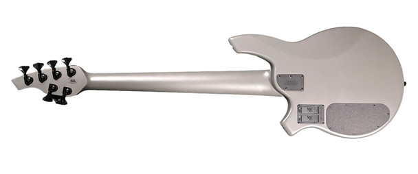 Ernie Ball Music Man Bongo 6 HH, Titan Grey 6 String Bass At Bass Central