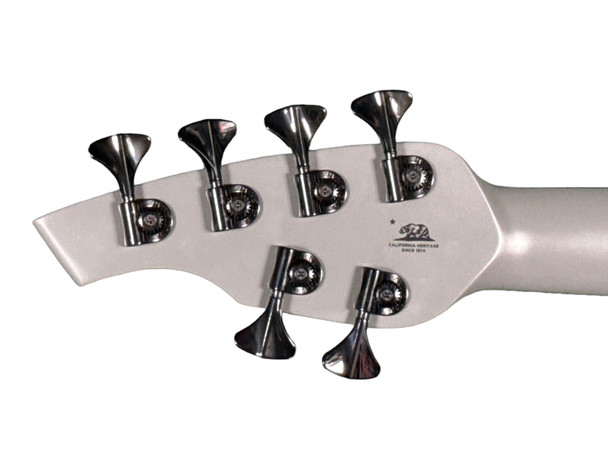 Ernie Ball Music Man Bongo 6 HH, Titan Grey 6 String Bass At Bass Central