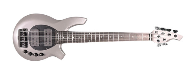 Ernie Ball Music Man Bongo 6 HH, Titan Grey 6 String Bass At Bass Central