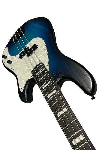 Sandberg California VS4 Blue Burst Custom Medium Scale (32.5) 4 String Bass At Bass Central