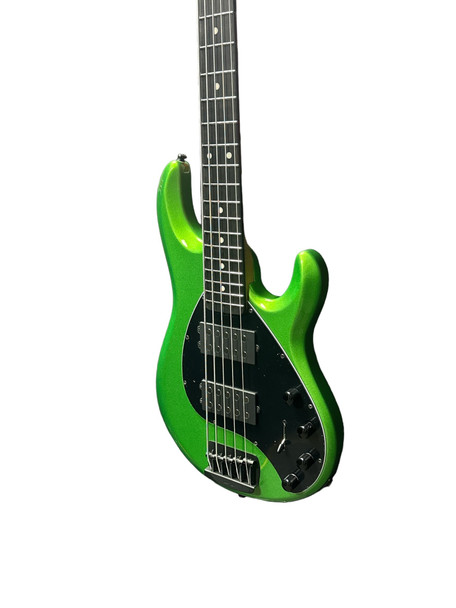 Ernie Ball Music Man StingRay 5 HH Special, Kiwi Green / Ebony *IN STOCK*